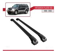 Barres De Toit - Mitsubishi - Ace-1 - Aluminium - Noir - Charge Utile < 300 Kg