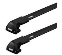 Barres De Toit Nissan Qashqai (02/14-09/18) Thule Wingbar Edge Black Alu - Thule
