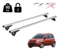Barres De Toit Nordrive Pour Fiat Panda 312 2012-2020 Avec Serrure