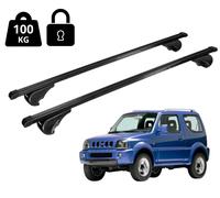 Barres De Toit Nordrive Pour Suzuki Jimny 3 Portes 1998-2012, Serrure