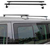 Barres de toit Heavy Duty pour volkswagen Caddy 2003-2015 Noir 2 pièces