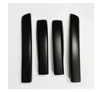 Barres De Toit Porte-bagages Toit Noir Argenté Pour Mitsubishi Pour ASX 2013-2018 Voiture Capuchon D'extrémité Rail Barre Coque Revêtement D'habillage(Black 1Set)
