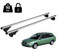 Barres de Toit Pour Audi A4 Avant (B5) 1995-2001 Avec Main Courante Anti-vol