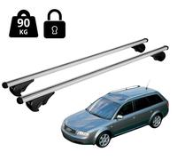 Barres De Toit Pour Audi A6 Avant (C5) 1997-2005 Avec Écran Antivol