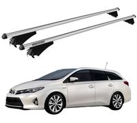 Barres de toit Pour Auris Touring SPORTS (E210) 2018- Avec Antivol MENABO
