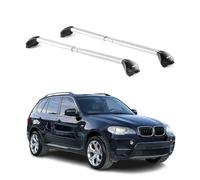 Barres de toit pour BMW X5 E70 E53 1999-2013 5P Gris Argenté 2 pièces ABE