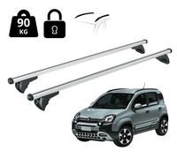 Barres de toit pour Fiat Panda Hybrid (312) 2020-2024 Avec Main Courante Alarme