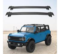 Barres de Toit pour Ford Bronco 2door/4door 2021-2023 - kit Portage Aluminium, Support vélo/Ski sécurisé, Fixation Rapide pour valises de Toit