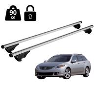 Barres De Toit Pour Honda Accord Tourer 2008-2013 Avec Rampe Antivol