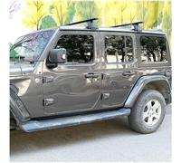 Barres de Toit pour Jeep Wrangler JL JK 2007 2008 2009 2010 2011 2012 2013 2014 2015 2016 2017 2018 2019 2020 2021 Barres transversales de Toit Alliage D'Aluminium 75 kg/chacun porteur 2 pièces