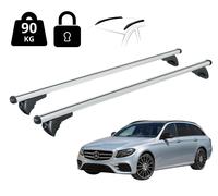 Barres De Toit Pour Mercedes Sw (S213) 2016-2023 120 Cm Acier Noir