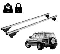 Barres De Toit Pour Mitsubishi Pajero Pinin 5P 99-06 Avec Antivol