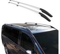 Barres de toit pour Porsche Cayenne 9PA 2002-2010 Alu Gris