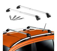 Barres de toit pour Renault Clio III IV Wagon 2005-2020 Gris Argenté 2x ABE