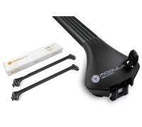 Barres de toit pour Renault Kadjar SUV 2015-2022 avec rails fermées alu noir