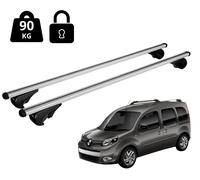 Barres De Toit Pour Renault Kangoo 5 Portes 2013-2019 Avec Main Courante Antivol