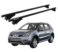 Barres De Toit Pour Renault Koleos 2008-2016 Menabo Noires Railing
