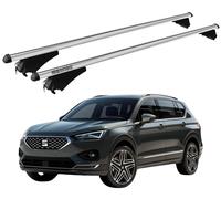 Barres de Toit Pour Seat Terraco De 2018- Avec Système Antivol MENABO Aluminium
