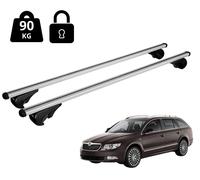 Barres De Toit Pour Skoda Superb Wagon Combi 2010-2015 Avec Antivol