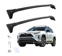Barres de Toit pour Toyota RAV4 2019-2024, 2 Barres de Toit en Alliage d'aluminium avec serrures, Barre de Toit, Porte-vélos, Barres transversales pour Toit, Transport de Bagages, Voyage, Camping.