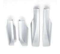 Barres de Toit pour Toyota RAV4 XA30 2006-2012 - Kit de 4 pièces argentées avec Embouts de Protection