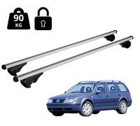 Barres de toit Pour VW Bora 2000-2006 Avec Appui Porte-Bagages Noir