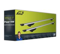 G 3 Barres de toit aluminium pour VW T-Cross type C11/D31 Clop Airflow TOP