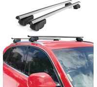 Barres de toit pour VW Touareg 3 2018-2023 Barres de base ABE Alu Gris