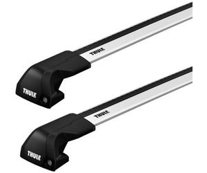 Barres de toit Renault Clio III 5 portes (09/05-10/12) Thule WingBar Edge Alu