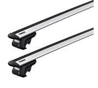 Barres De Toit Saab 9-3 Sportbreak (08/05-02/15) Thule Wingbar Evo Alu - Thule