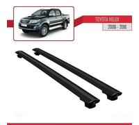 Barres De Toit - Toyota - Basic Modèle - Aluminium - Noir - Charge Utile < 300 Kg