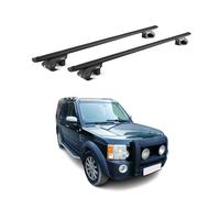 Barres de toit transversales ABE pour Land Rover Discovery 2004-10 5 P Noir 2x
