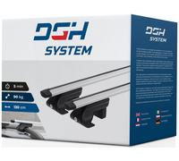 Barres de toit transversales BARRES pour FIAT Panda II Hayon 5-portes 2003-2011