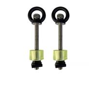 Barres de Toit transversales Boulons Fixes De Montage De Panneau De Traction De Récupération De Galerie De Toit De Voiture Barres de Toit(Black - Long)