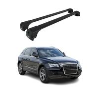 Barres De Toit Transversales Pour Audi Q3 F3 2018-2024 Aluminium Noir Abe