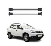Barres de Toit Transversales - Dacia - Duster 2018-2024 - Aluminium - Gris