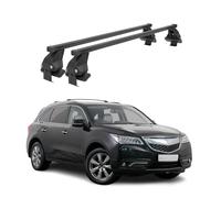 Barres de toit transversales Menabo pour Acura MDX 2014-2020 2Pcs Noir