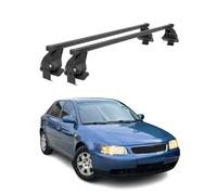 Barres de toit transversales Menabo pour Audi A3 8L 5Porte 1996-2003 Noir 2Pcs