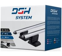 Barres de toit transversales POINTS pour FORD Focus II; Berline 2008-2011 120 cm