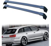 Barres de Toit Transversales pour Audi A6 Avant 4G5 4GD C7 2011-2018, Barres de Toit en Aluminium Transportez en Toute Sécurité Coffre de Toit