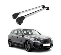 Barres De Toit Transversales pour BMW iX1 U11 2022-2026 Aluminium Gris 2Pcs
