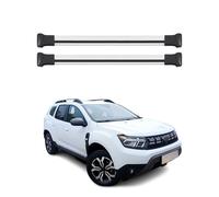 Barres de toit transversales pour Dacia Duster 2023-2026 P1310 Aluminium Gris 2x
