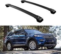Barres de Toit Transversales pour Ford Explorer 2020-2021, Barres de Toit en Aluminium Transportez en Toute Sécurité Coffre de Toit