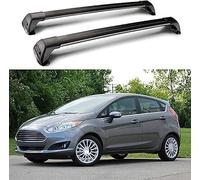 Barres de Toit Transversales pour Ford Fiesta 2009-2014, Barres de Toit Railing Porte-Bagages de Voiture Aluminium pour Voyage Transport