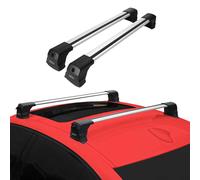 Porte-bagages pour Ford Focus C-Max 2003-2010 Porte-bagages de base en aluminium argent 2x