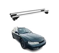 Barres de toit Transversales pour Honda Accord 1994-1997 Break Aluminium Argent