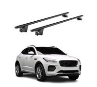 Barres de toit transversales pour Jaguar E-Pace X540 X761 2018-2024 Alu Noir ABE