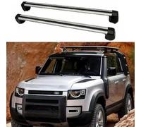 Barres de Toit Transversales pour Land Rover Defender 90 110 2020 2021 2022, Barres de Toit en Aluminium Transportez en Toute Sécurité Coffre de Toit