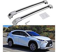 Barres De Toit Transversales pour Lexus NX NX200 NX200t NX300H NX300 2015-2020, Barre Transversale Verrouillable en Aluminium Galerie De Toit Rails Rack Porte-Bagages Accessoires