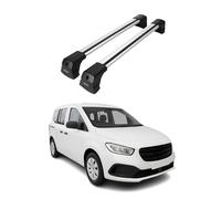 Barres de Toit transversales pour Mercedes Citan 2021-2025 Aluminium Gris 2 pcs
